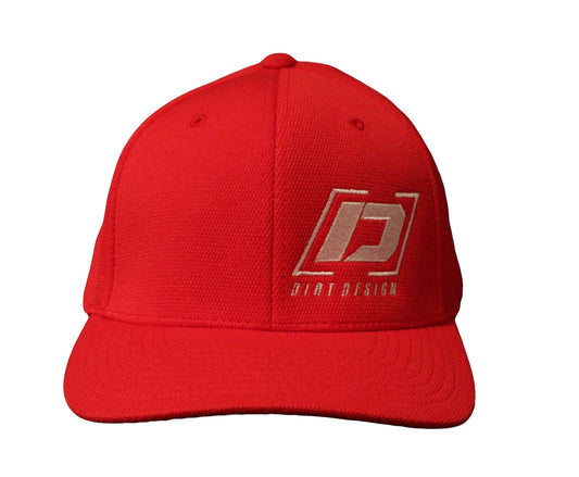 Dirt Design FlexFit Red