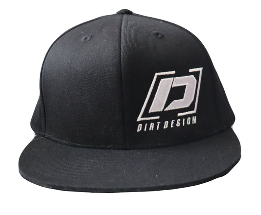 Dirt Design Premium Fitted FlexFit Black