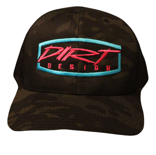 Dark Camo Snapback Trucker